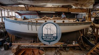 In the workshop with Ben 01. (Ben Harris & Co | UK based Traditional Boatbuilders)