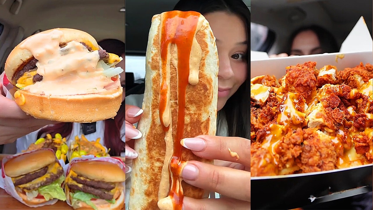 Asmr EATING 🍔| 159 | wingstop compilation, Giant chocolate 🍫, Raising Cane’s, BIRRIA BURRITO🌯 & more