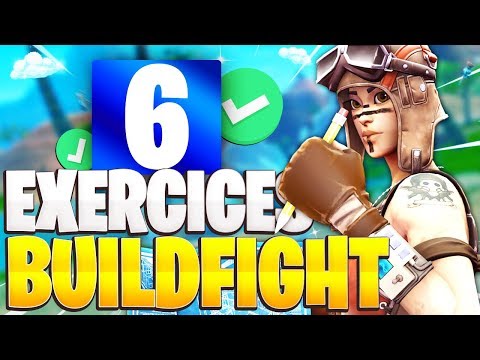 6 EXERCICES POUR S’AMÉLIORER EN BUILD FIGHT ! Build Fight Tutorial