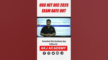 UGC NET Exam Date 2025 OUT 🔥 | UGC NET December 2025 Exam Date | NTA UGC NET 2025