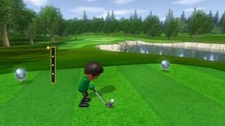 Wii Sports Golf Hole in One!