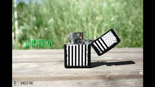 Apache Pine American Flag Lighter