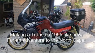 Making a Transalp 1995 like new! [NKE2]