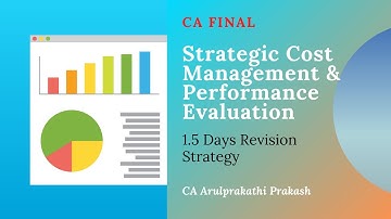 CA Final  SCMPE (Paper 5) - 1.5 Days Last Revision Strategy | Tamil | Nov 2022 & Onwards