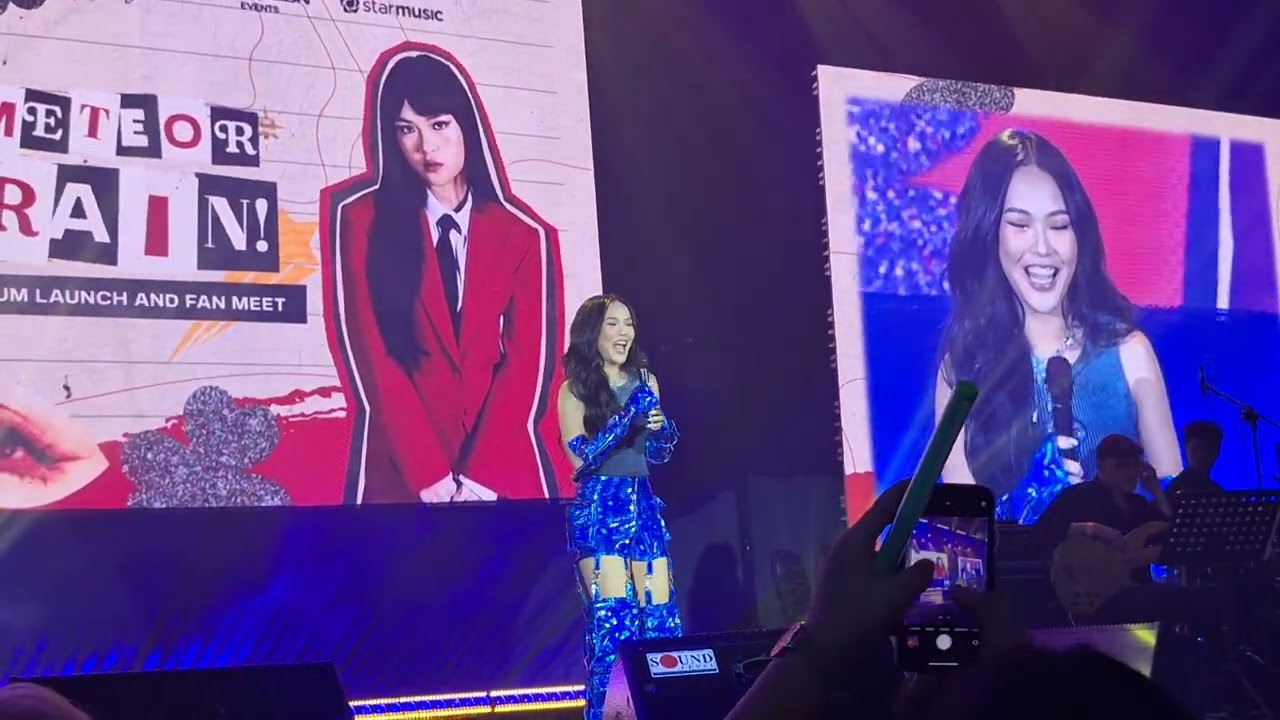 RAIN CELMAR (FULL PERFORMANCE)Part 1 at METEOR RAIN ALBUM LAUNCH AND FAN MEET