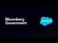 Bloomberg government and salesforce one platform