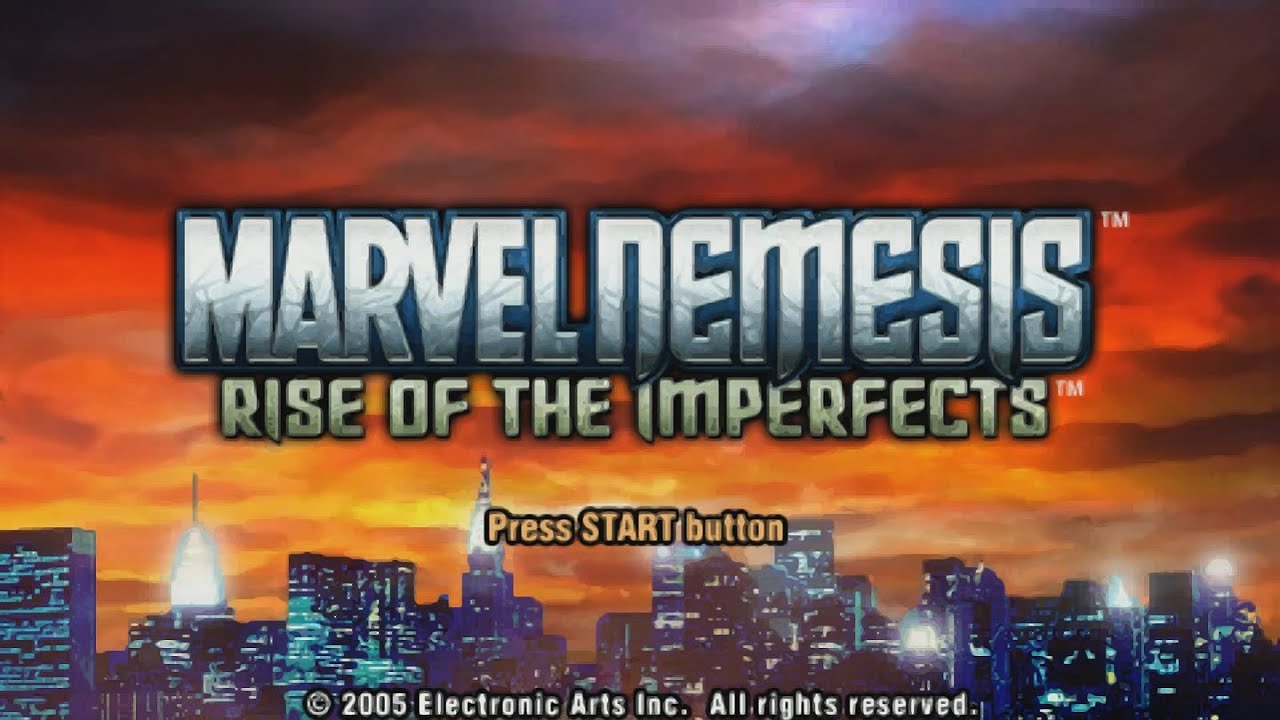20 Mins Of...Marvel Nemesis - Rise of the Imperfects Intro (US/PSP)