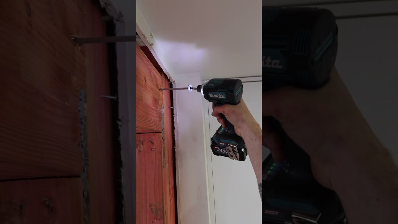 Why are you using an impact driver?