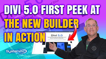 Divi 5 0 First Peek At The New Divi Theme Builder In Action