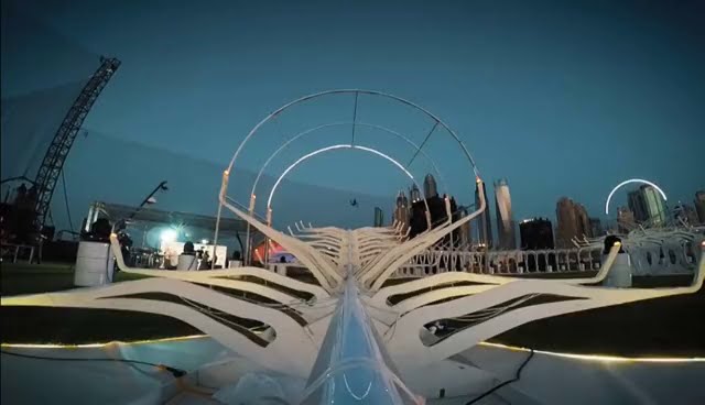 Dubái celebra la mayor competición del mundo de drones