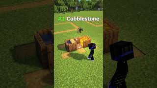 Minecraft 5 Easy Starter Farms 🏡 #minecraft #shorts