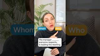 When to use Whom v.s Who