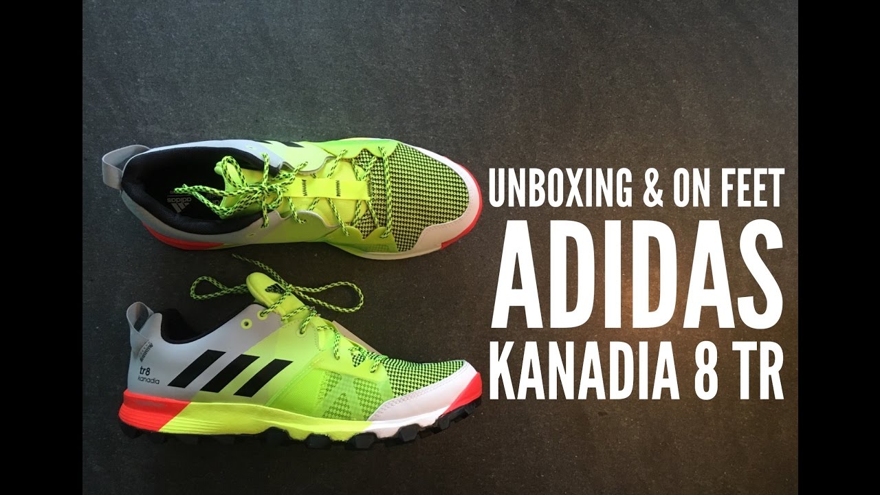 Adidas Kanadia 8 TR | UNBOXING & ON FEET | outdoor shoes | 2016 | HD