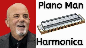 Piano Man on Harmonica - How to Play (Billy Joel)
