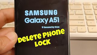 Samsung Galaxy A51 (SM-A515F). Unlock pattern, pin, password lock.