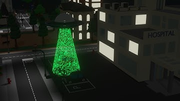 UFO animation loop #blender #animation #satisfying #scifi #loop #alien #space