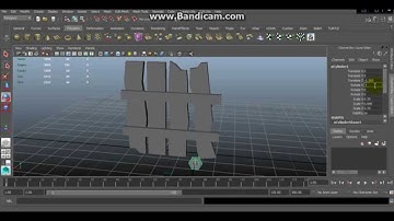 Low-Poly Model of a Fence [Autodesk Maya 2015]