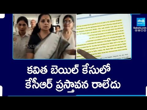 కవిత బెయిల్ కేసులో కేసీఆర్ ప్రస్తావన రాలేదు | Kavitha Advocate Mohit Rao |Delhi Liquor case@SakshiTV - SAKSHITV