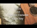 Dealova - Once - Acoustic Karaoke (Male Key)