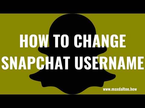 Snapchat பயனர்பெயரை மாற்றுவது எப்படி