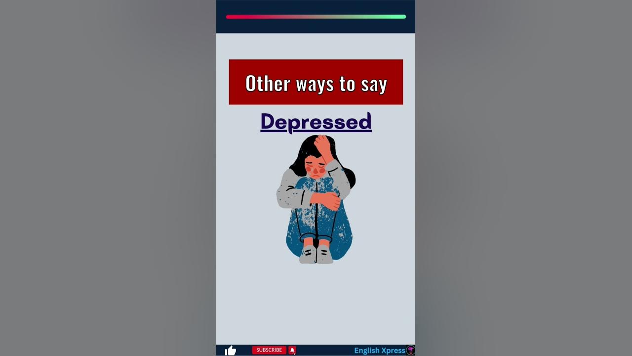 depressed-synonyms-english-vocabulary-shorts-youtubeshorts