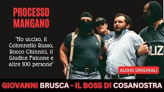 HO AMMAZZATO OLTRE 100 PERSONE: GIOVANNI BRUSCA AL PROCESSO MANGANO #mafia #cosanostra Information