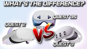 Quest 2  VS Quest 3 VS Quest 3s | What
