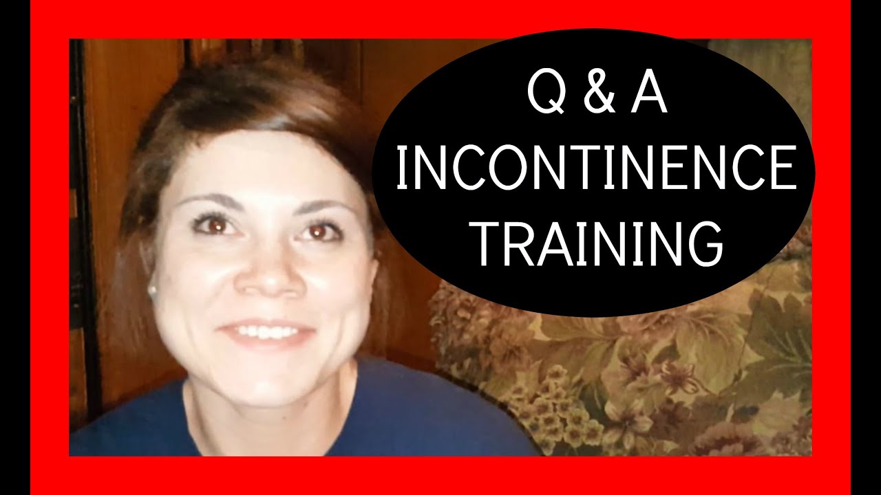 How Are CNA's Trained on Incontinence? | Saturday Incontinence - YouTube