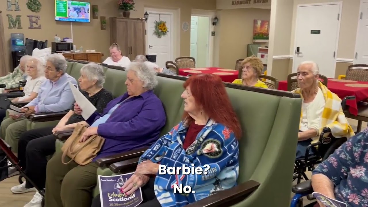 It's Travel Tuesday with our Transitional Memory Care Residents