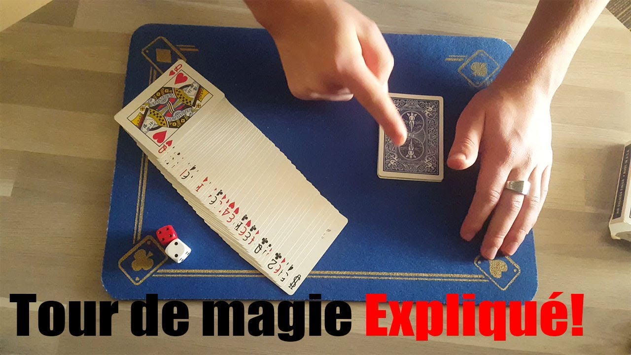 tour de magie carte explication