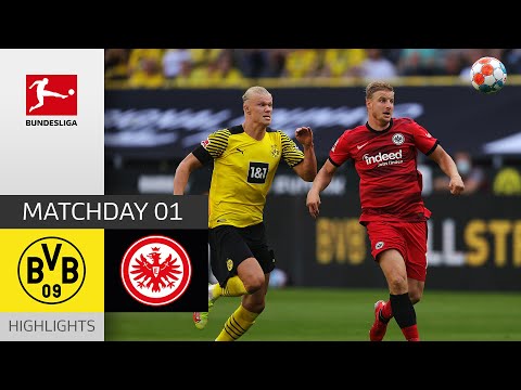 Borussia Dortmund Eintracht  Frankfurt Goals And Highlights