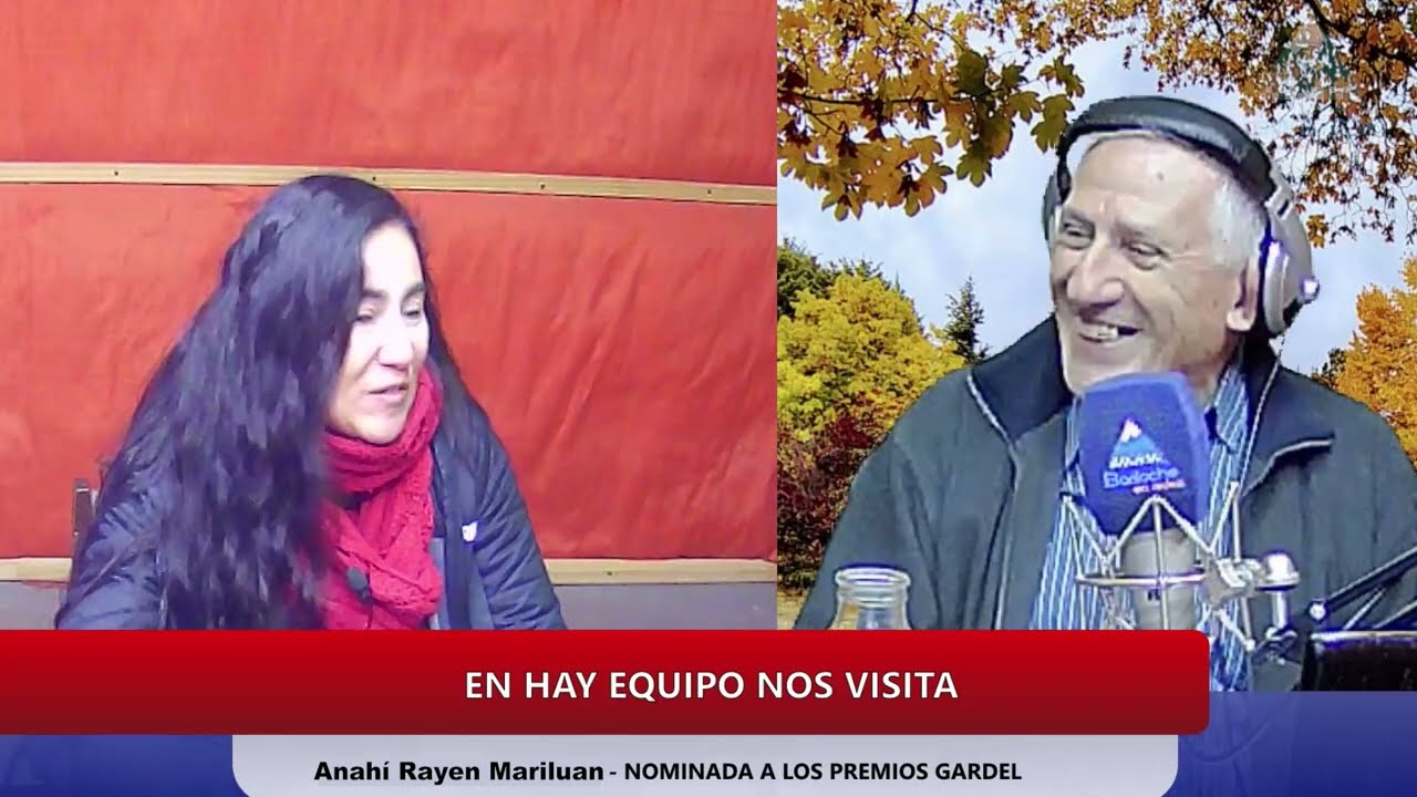 Anahí Rayen Mariluan en Hay Equipo con Pancho García