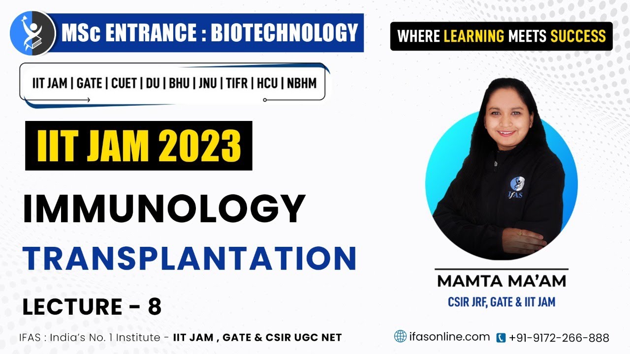 𝗧𝗿𝗮𝗻𝘀𝗽𝗹𝗮𝗻𝘁𝗮𝘁𝗶𝗼𝗻 | 𝐋-𝟴 | 𝗜𝗜𝗧 𝗝𝗔𝗠 𝗕𝗶𝗼𝘁𝗲𝗰𝗵𝗻𝗼𝗹𝗼𝗴𝘆  | 𝗜𝗙𝗔𝗦