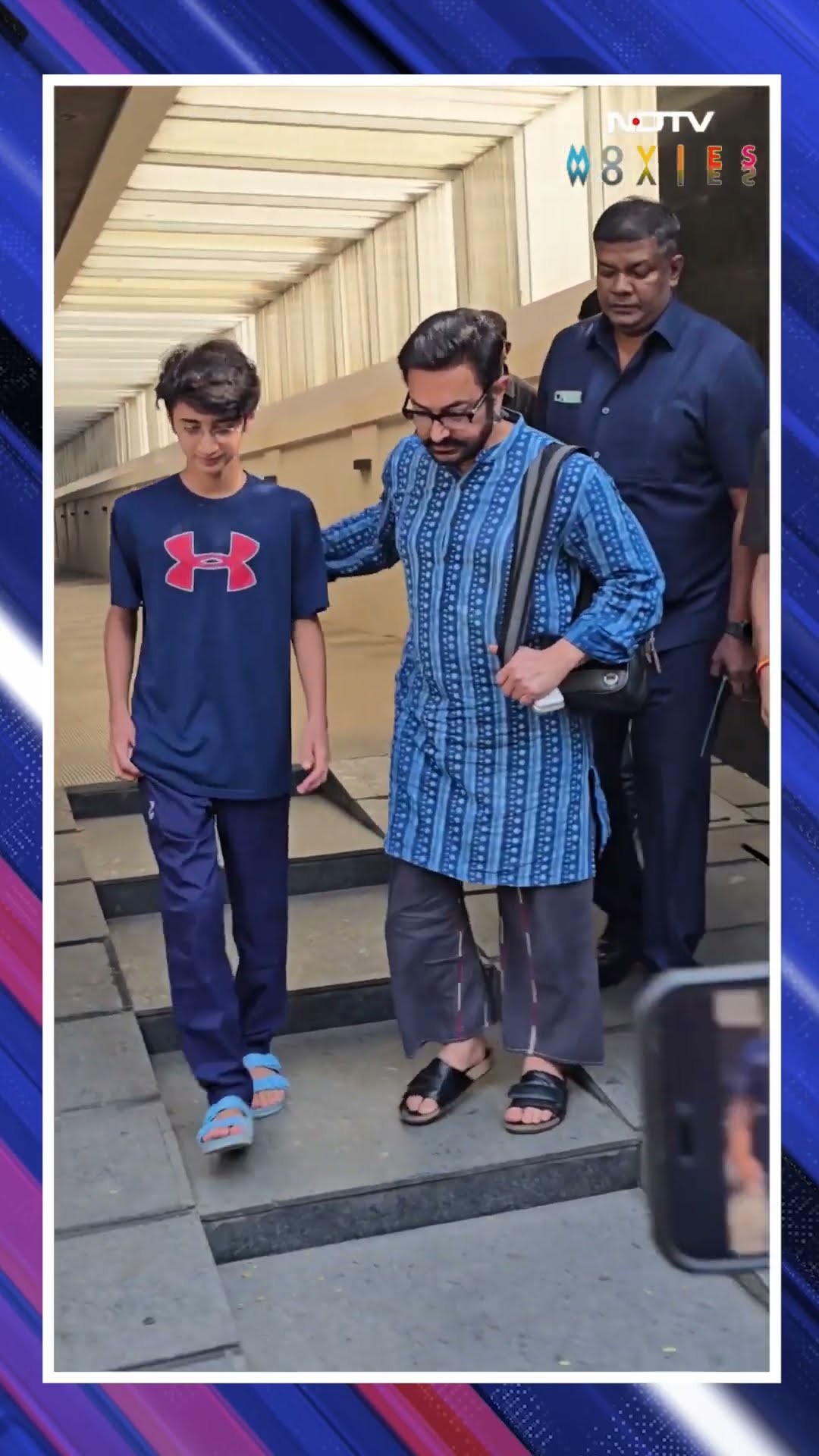 Aamir Khan's Day Out With Son Azad