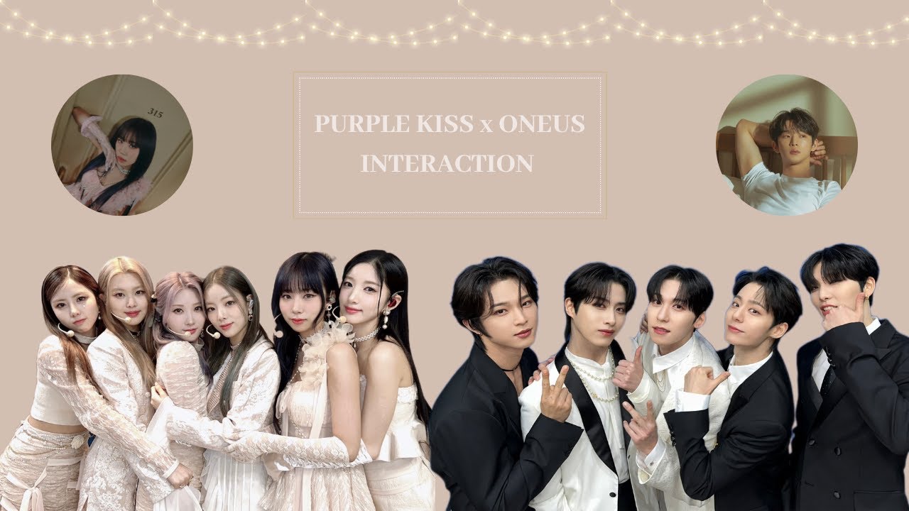 ONEUS X PURPLE KISS INTERACTION 💜