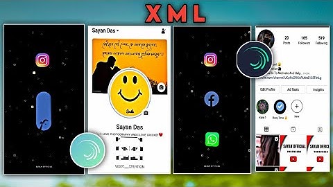 Facebook Instagram Whatsapp Trend Video Editing Tutorial | In Alight Motion | XML File For Trending