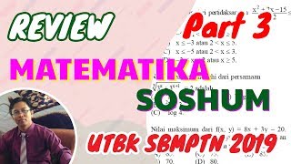 Vidio ini membahas soal asli utbk sbmptn 2019, semoga dapat membantu
adek-adek yang sedang berjuang di sbmptn, sukses ya. review sbmptn...