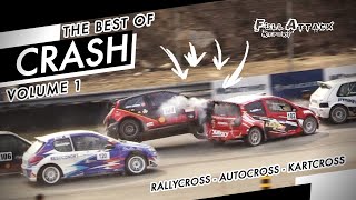 Car Crash & Fail ⚠️ Rallycross & Autocross Vol.1 - Compilation By Full Attack Report [Hd]