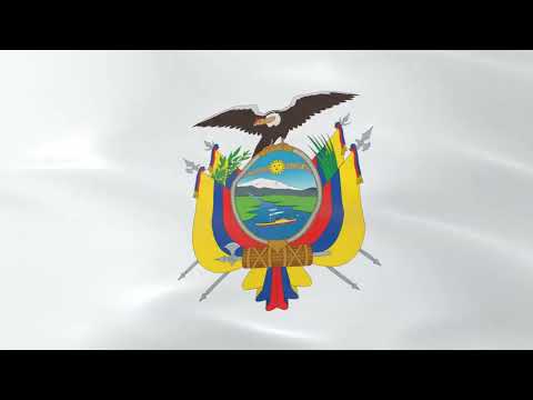 Video: Flag of Ecuador and its coat of arms