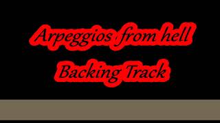 Arpeggios from hell Backing Track