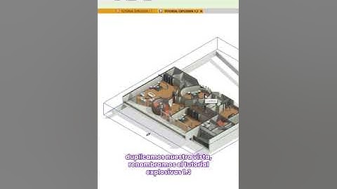 ¡Aprende cómo crear una isometría explosiva! #shorts #arquitectura #revit #lumion