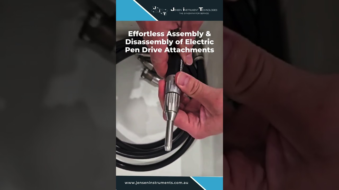 How to Assemble & Disassemble Electric Pen Drive Attachments