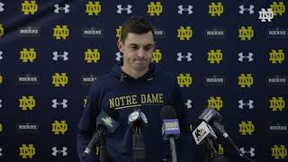 Tommy Rees | Post Practice | Notre Dame Football