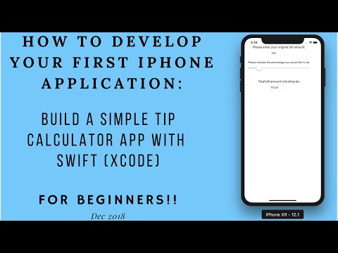 Build your first iPhone Application!! | How to use the slider tool with Swift in XCode for beginners