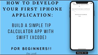 Build your first iPhone Application!! | How to use the slider tool with Swift in XCode for beginners