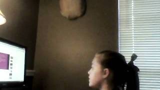 me singing