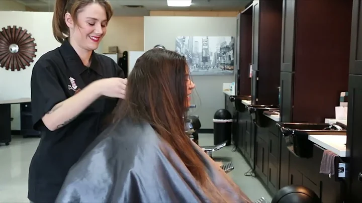 Montena LV - Pt 2: Shaves Her Head at Barber Shop ...