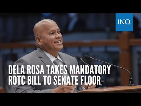 Dela Rosa takes mandatory ROTC bill to Senate floor: We’ve learned from past mistakes