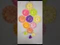 DIY paper wall hanging#diy#craft #craftidea#papercraft#paperflower #decoration #flowers#wallhanging