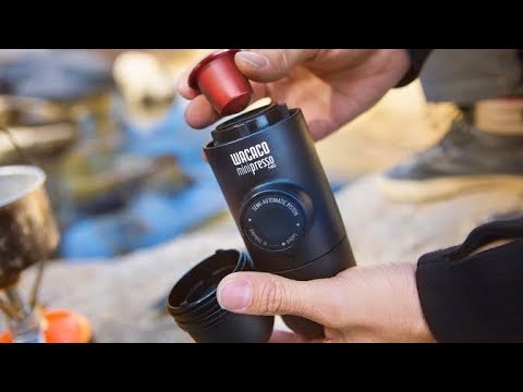 طريقة استخدام ماكينة الاسبريسو المحمولة